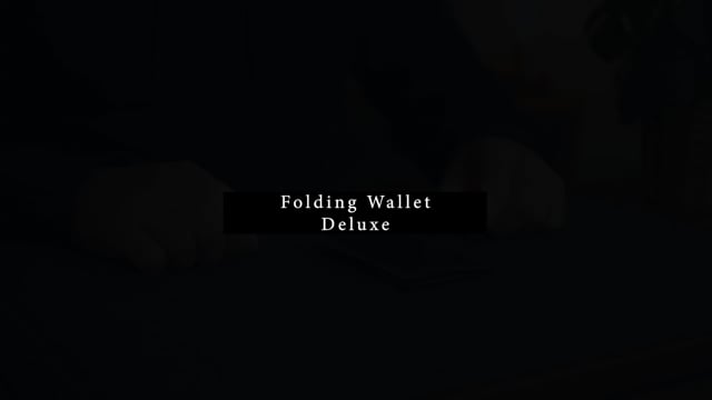 Video Folding Wallet Deluxe