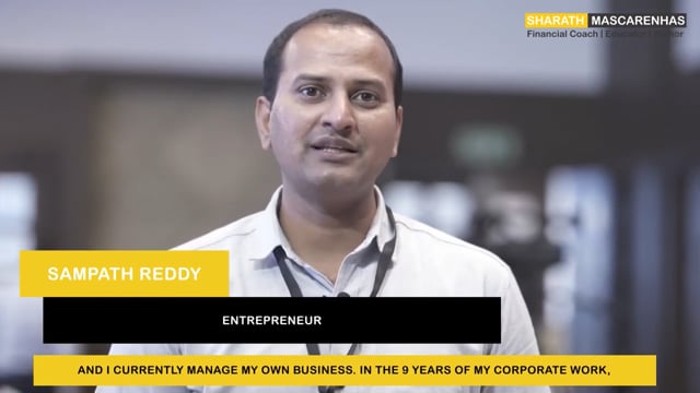 Mastering Your Money — Sampath Reddy