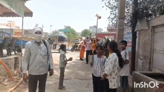 बृजवासी गौ रक्षक सेना से राष्ट्रीय अध्यक्ष संत धर्मदास महाराज ने ब्रज चौरासी कोस परिक्रमा की शुरुआत की