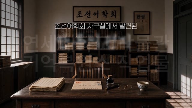 연세대학교 박물관 한글날 100주년 특별전