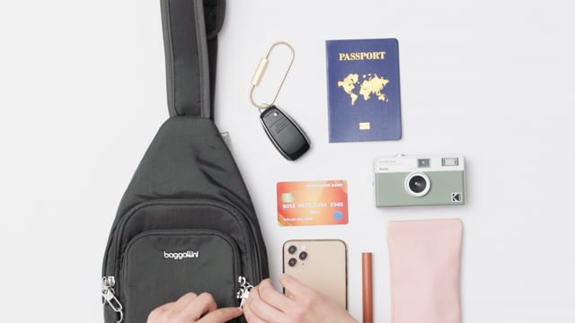 Securtex® Classic Anti-Theft Daytripper Sling Bag video