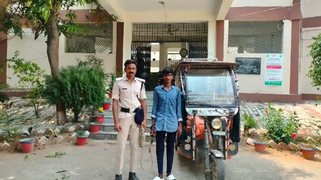 चोरी हुई टोटो 4 घंटे के अंदर बरामद एक गिरफ्तार