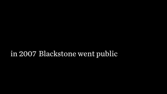 Blackstone: 2017 - IPO 10 Year Anniversary