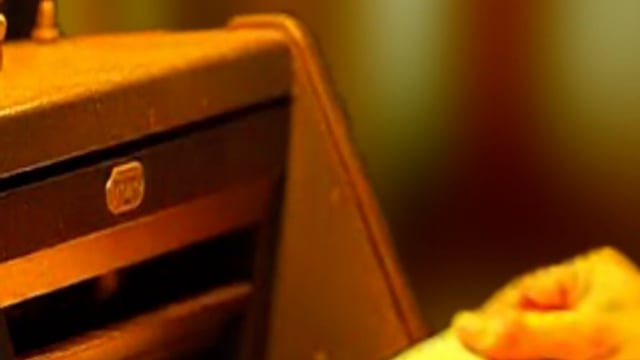 Motion graphics video frame
