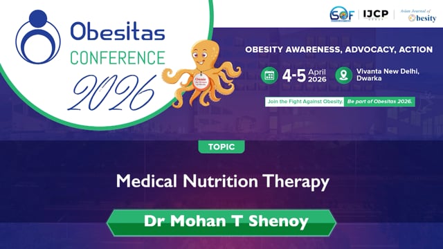 Medical Nutrition Therapy — Dr. Mohan T Shenoy