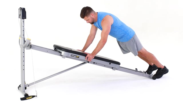Total Gym Plank demonstration