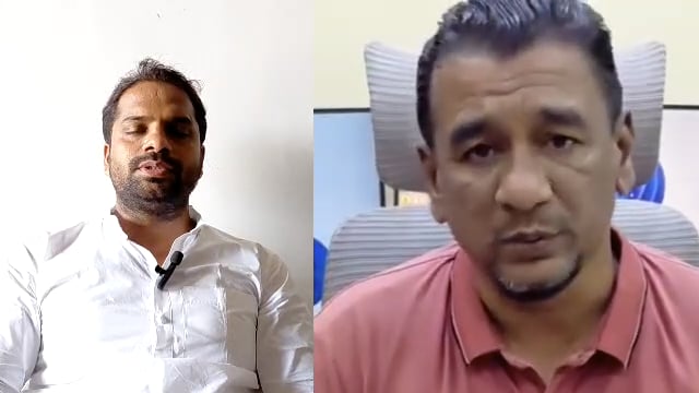 सय्यद सलिमने माजी आमदार सुधाकर भालेराव यांच्यावर टीका करू नये,अन्यथा माझ्याशी गाठ अमेर शेख यांचा इशारा