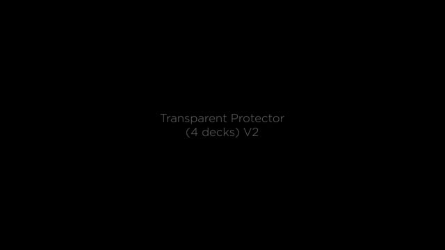 Video Transparent Protector 4 Decks V2 (50 Pack)
