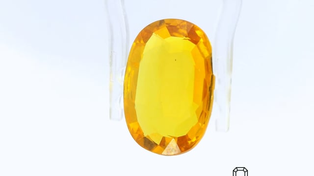 Thailand Yellow Sapphire  11.03 Carat — video