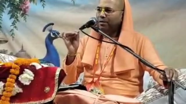 पुरुषोत्तम मास के अवसर पर ,पूज्य गुरु जी कृष्णतत्त्ववेत्ता श्री तेजस्वी दास जी (संस्थापक अध्यक्ष GBPS ट्रस्ट वृन्दावन )  चंडीगढ़ में श्रीमद्भागवत कथामृत ( निर्गुण पारायण) ,भगवान के नाम की महिमा भागवत 03/33/07