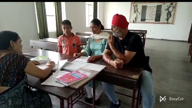 डी मोन फॉर अकादमी में पेरेंट्स टीचर मीटिंग का सफल आयोजन