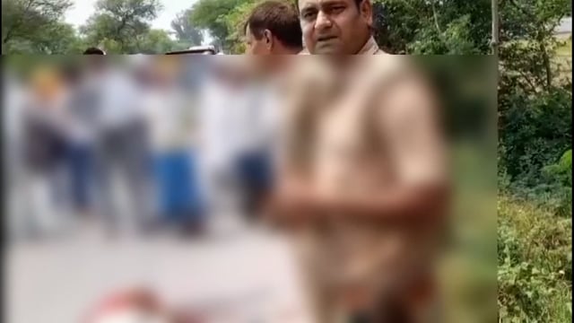 मनियर बलिया मुख्य मार्ग पर छितौनी गाँव के समीप निल गाय की टक्कर से 30 वर्षीय व्यक्ति की हुई दर्दनाक मौत