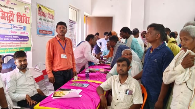 अब्दुल पंचायत में सहयोग शिविर, 62 आवेदन प्राप्त, आठ का निष्पादन।