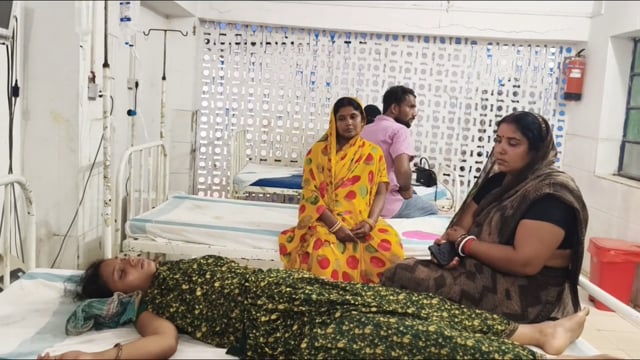 धोरैया से लापता विवाहिता अमरपुर में पुल के पास बेहोश मिली, अस्पताल में भर्ती।
