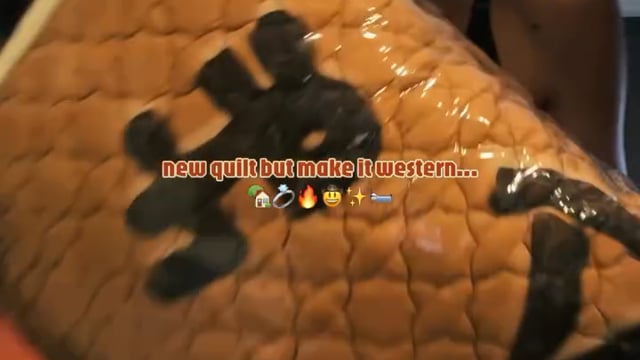 Vimeo video preview for Cowboy Brands Quilt Bedding Collection - 1198115612