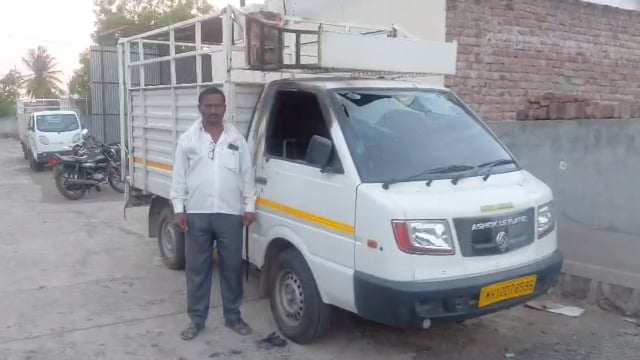 दिघंची मध्ये पहिलं धमकी पुन्हा पेटवली गाडी 