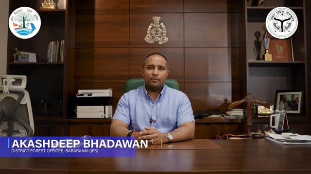 ▶️.....डीएफओ, बाराबंकी श्री आकाशदीप बधावन द्वारा 05 जून विश्व पर्यावरण दिवस के अवसर पर वृहद वृक्षारोपण अभियान में प्रतिभाग करने हेतु संदेश...