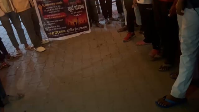 मथुरा के थाना हाइवे की पुलिस चौकी सतोहा क्षेत्र में सनसनीखेत बारदात 