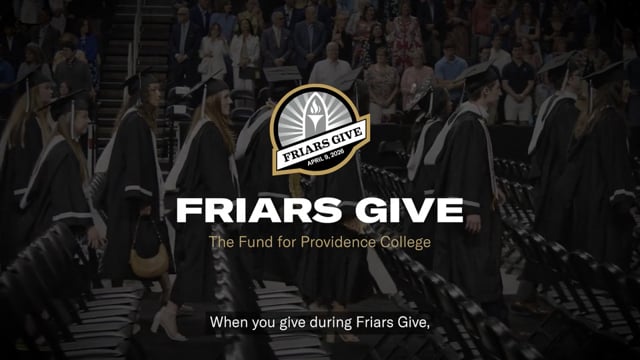 Providence College - Friars Give Video