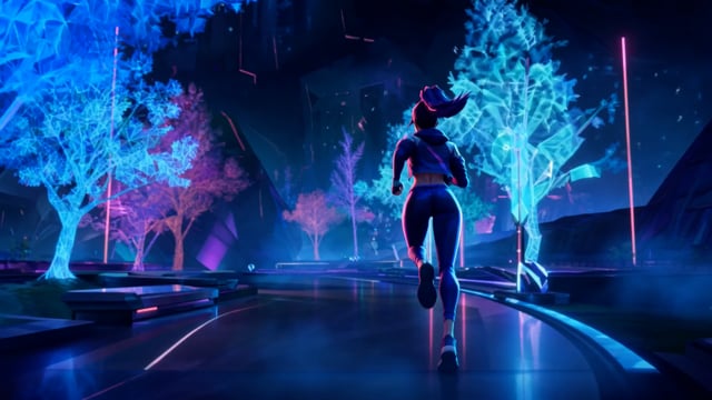 Cyber Jogger, AI-native short film by Full Metal Productions