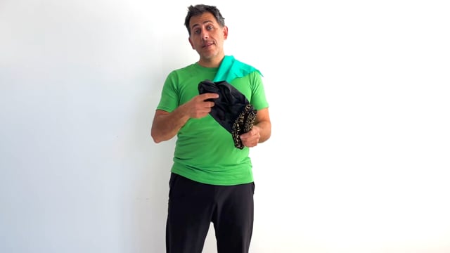 Video Change Bag - rip apart
