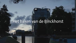 Peter Vink, Binckhorst, 2022, site-specific light installation, Powder-coated aluminium, LED strips, acrylic glass. , Den Haag, the Netherlands