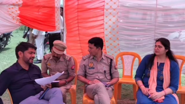 MANT-आपदा से निपटने का रिहर्सल: एसडीएम, मांट -दीपिका मेहर,ने परखी राहत,-बचाव व्यवस्था,,