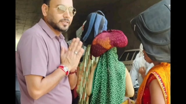 MANT-84 कोस परिक्रमा में अचानक मिली राहत,श्रद्धालु बोले- मानो देवदूत बनकर आया, जेपी इंफ्राटेक का,- स्वास्थ्य केंद्र,,