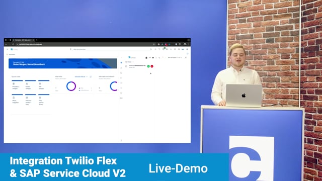 Twilio Flex u SAP Service