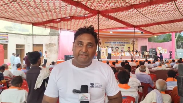 में भगवान परशुराम की भव्य शोभायात्रा निकली, विप्र सम्मान सम्मेलन में एकता का संदेश