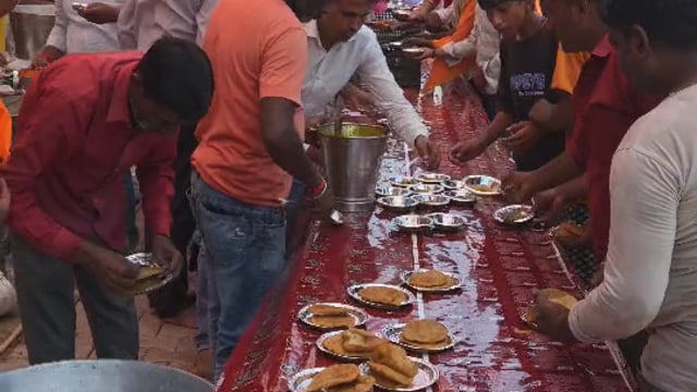 बाबा नीम करौली स्थापना दिवस पर तृतीय विशाल भण्डारा, बसड्डे के पास आयोजित भण्डारे में सैकड़ों लोगों ने ग्रहण किया प्रसाद