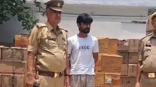 ▶️.....सहारनपुर मे बड़ी कार्रवाई: 1400 पेटी अंग्रेजी शराब के साथ नशा तस्कर गिरफ्तार....*