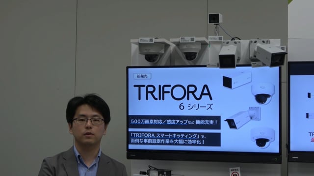 ネットワークカメラブース 新カメラ6シリーズの紹介