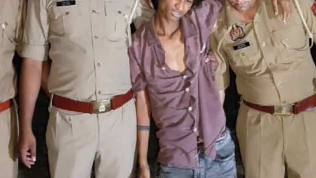 गिड़गिड़ाता नजर आया संजय नगर हत्याकांड का आरोपी, पुलिस मुठभेड़ में गिरफ्तार
