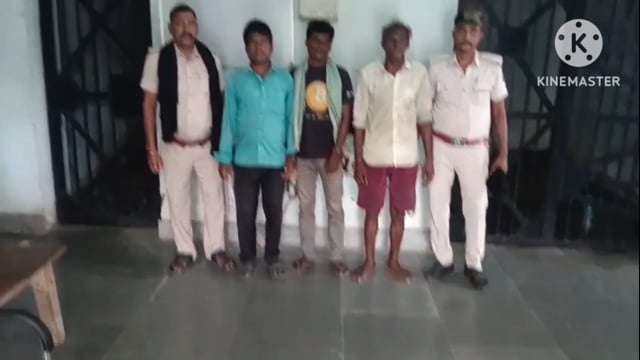 पुलिस ने तीन एनबीडब्ल्यू कोर्ट वारंटी को गिरफ्तार कर भेजा जेल