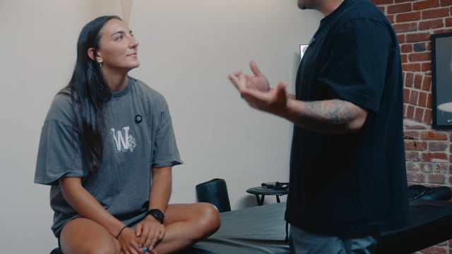 Client testimonial video thumbnail