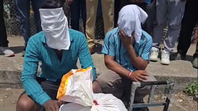 गांजाची तस्करी करणाऱ्या दोघांना स्थानिक गुन्हे शाखेने केली अटक