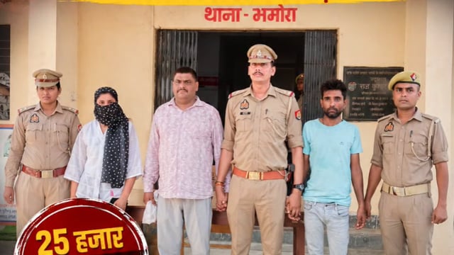 25 हजार का इनामी गैंगस्टर गिरफ्तार! रंगदारी, फर्जी मुकदमे और अवैध वसूली के नेटवर्क का भंडाफोड़
