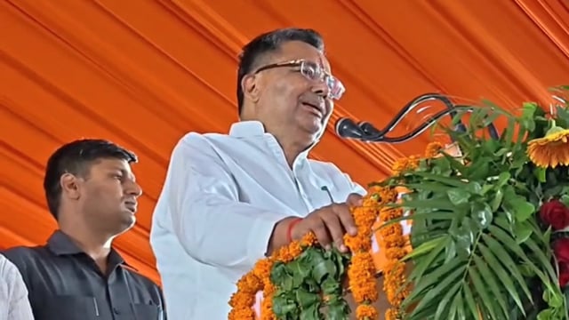 ओढम वाली देवी मंदिर के सौंदर्यीकरण का शिलान्यास, 2. 8  करोड़ रुपए से होंगे विकास कार्य।