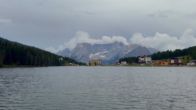 Virtual Rowing - Lake Misurina - Italy