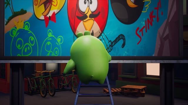 Angry Birds: Graffiti, game ad by Full Metal Productions