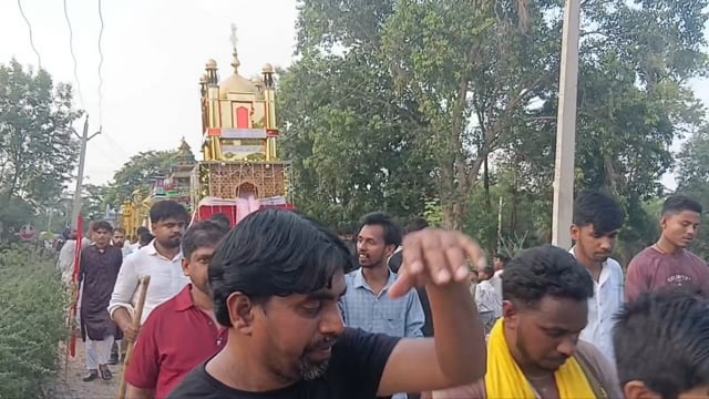 प्रखंड में धूमधाम से संपन्न हुई मोहर्रम का पर्व, परना डाबर में मेले का आयोजन