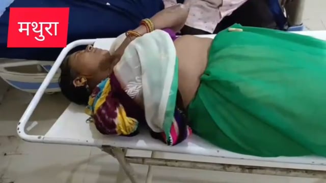 मथुरा के नौहझील बस ड्राइवर नशे में धुत बस को पेड़ में ठोका कई लोग घायल