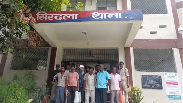 सिरदला प्रखंड क्षेत्र से विभिन्न मामले में आठ आरोपी गिरफ्तार भेजे गए न्यायालय