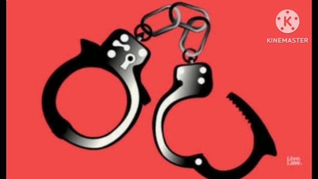 एक कोर्ट वारंटी गिरफ्तार भेजे गए जेल