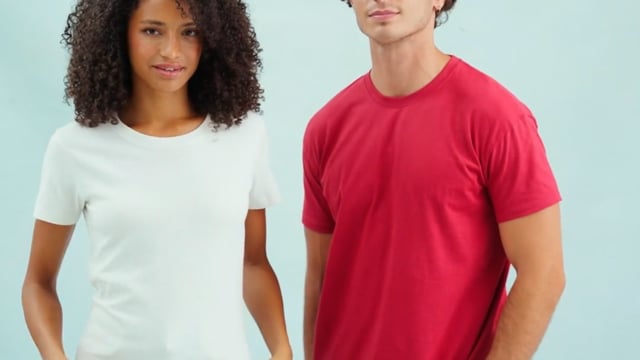 Tee-shirt personnalisable couleur femme coupé cousu 100% coton 190 gr/m² - Impérial