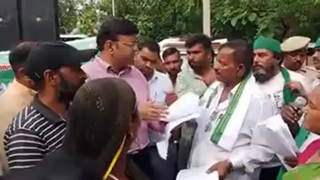 भारतीय किसान यूनियन भानू का जिला स्तरीय प्रर्दशन हुआ संपन्न @vayral 