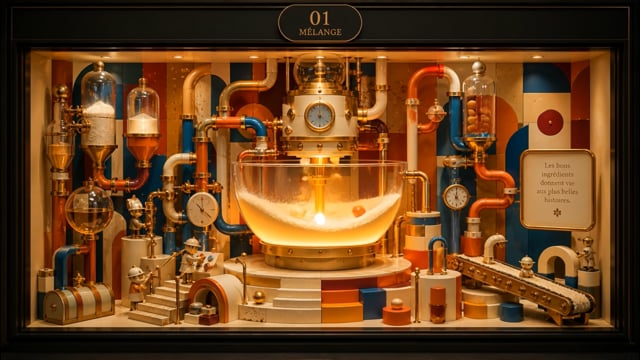 Sweets Factory Display