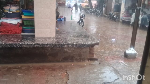 फरह क्षेत्र में हुई झमाझम बारिश