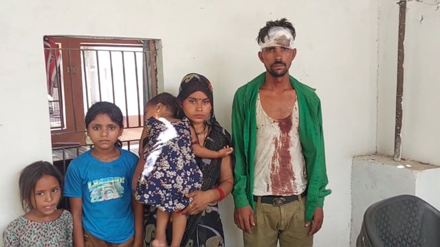 पजावा घर में घुसकर दंपती पर चाकू से हमला, पति गंभीर घायल